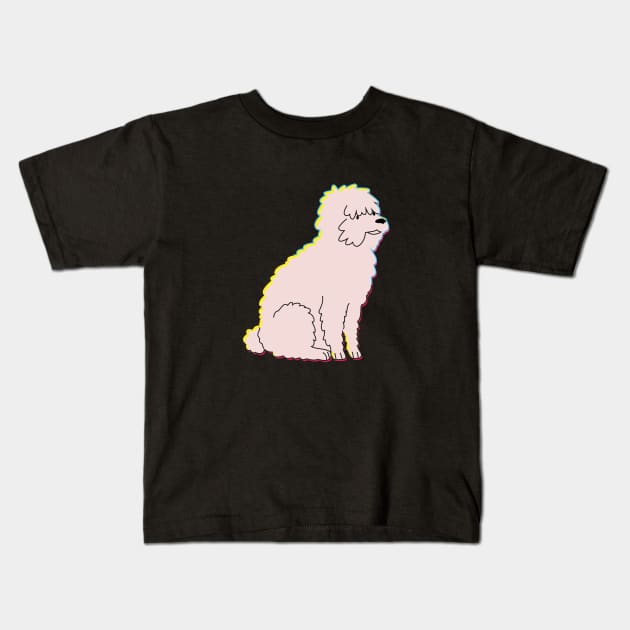 Dog - Hairy Friend Kids T-Shirt by 1Nine7Nine